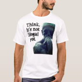 Der Denker T-Shirt (Vorderseite)
