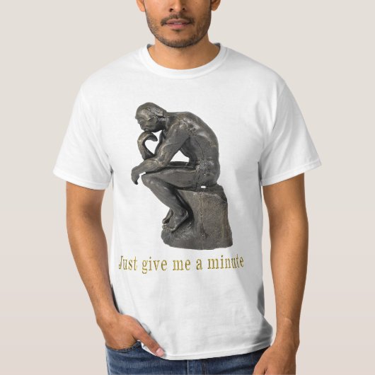 der Denker T-Shirt (Vorderseite)