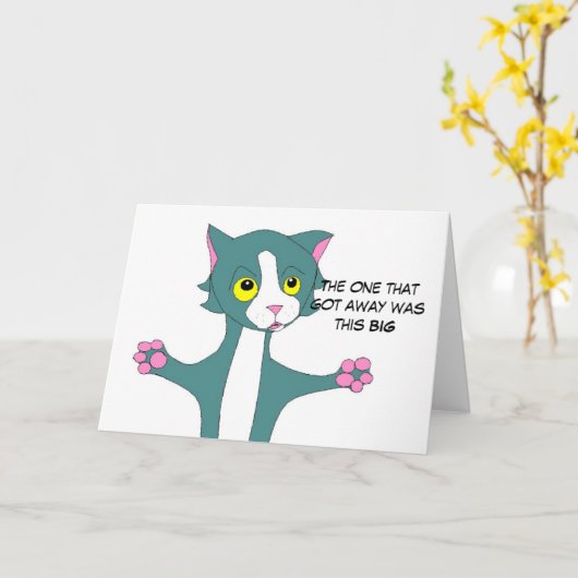 Der, der got, war... karte (Gelbe Blume)