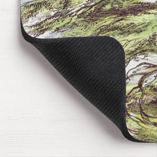 Der der Libanon-Zedern-Baum im Arboretum, Kew Mousepad (Ecke)