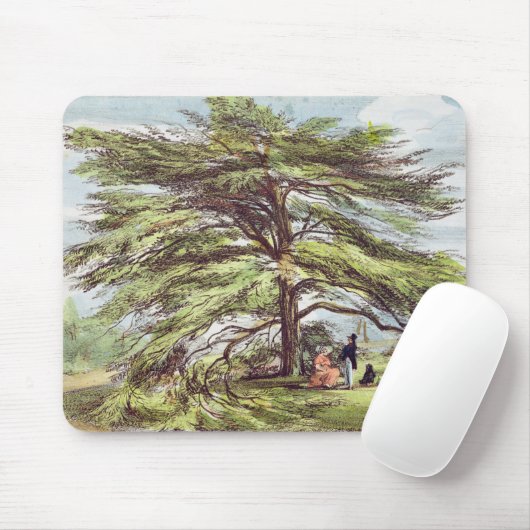 Der der Libanon-Zedern-Baum im Arboretum, Kew Mousepad (Mit Mouse)