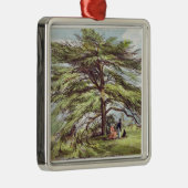 Der der Libanon-Zedern-Baum im Arboretum, Kew Ornament Aus Metall (Rechts)