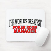 Der Der Poker-Raum-Manager der Welt bestste Mousepad (Mit Mouse)