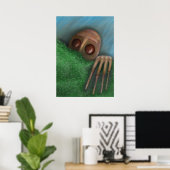 Der, der von unten her zusieht poster (Heimbüro)
