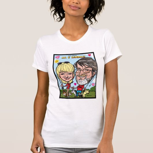 Der Des Hudsons Radau T-Shirt (Vorderseite)