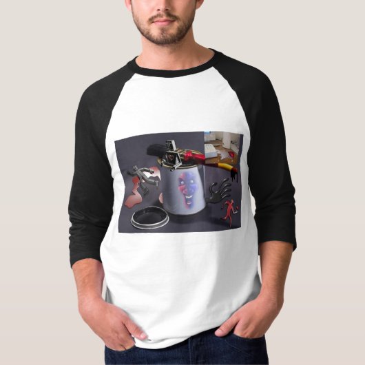 Der Des Spillers Deckel T-Shirt (Vorderseite)