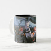 Der Desaster Apollo 1 Zweifarbige Tasse (Vorderseite Links)