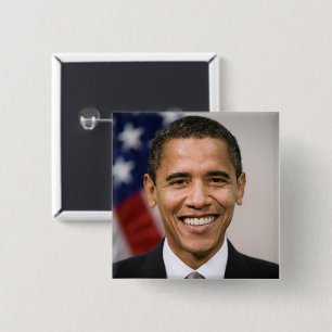 Der designierte US-Präsident Barack Obama Button