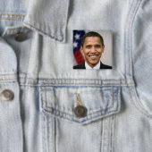 Der designierte US-Präsident Barack Obama Button (Beispiel)