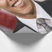 Der designierte US-Präsident Barack Obama Geschenkpapier (Ecke)