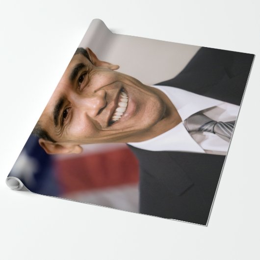 Der designierte US-Präsident Barack Obama Geschenkpapier (Ungerollt)