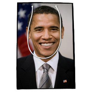 Der designierte US-Präsident Barack Obama Mittlere Geschenktüte