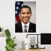 Der designierte US-Präsident Barack Obama Poster (Heimbüro)