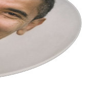 Der designierte US-Präsident Barack Obama Schneidebrett (Ecke)