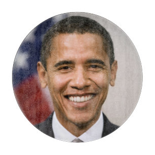 Der designierte US-Präsident Barack Obama Schneidebrett