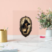 Der deutsche Hirte 2005 Acrylschild (Hochzeit)