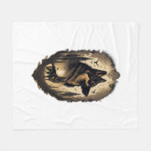 Der deutsche Hirte 2005 Fleecedecke (Vorderseite (Horizontal))