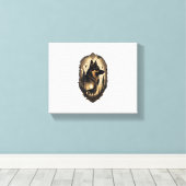 Der deutsche Hirte 2005 Leinwanddruck (Insitu (Holzboden))