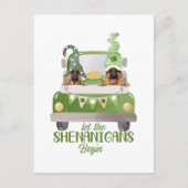 Der deutsche Hirte Ließ Die Schenaniden fangen an Postkarte (Vorderseite)