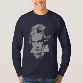Der deutsche Komponist, Pianist Beethoven T-Shirt (Vorderseite)