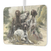 Der deutsche Kurzhaar oder Deutsch Kurzhaar Autolufterfrischer (Links)