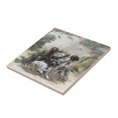 Der deutsche Kurzhaar oder Deutsch Kurzhaar Fliese (Seite)