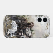 Der deutsche Kurzhaar oder Deutsch Kurzhaar iPhone 16 Hülle (Rückseite (Horizontal))