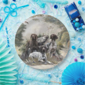 Der deutsche Kurzhaar oder Deutsch Kurzhaar Pappteller (Party)