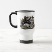 Der deutsche Kurzhaar oder Deutsch Kurzhaar Reisebecher (Links)