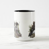 Der deutsche Kurzhaar oder Deutsch Kurzhaar Tasse (Zentrum)