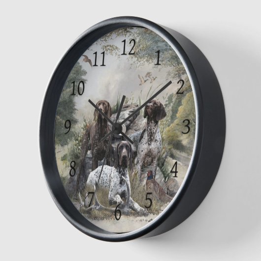 Der deutsche Kurzhaar oder Deutsch Kurzhaar Uhr (Winkel)