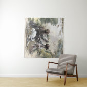 Der deutsche Kurzhaar oder Deutsch Kurzhaar Wandteppich (Beispiel (Horizontal))