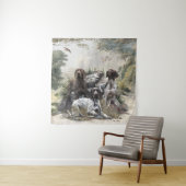 Der deutsche Kurzhaar oder Deutsch Kurzhaar Wandteppich (Beispiel)