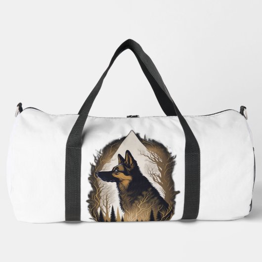 Der Deutsche Schäferhund 003 Duffle Bag (Vorderseite)