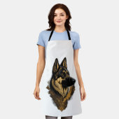 Der Deutsche Schäferhund 004 Schürze (Getragen)