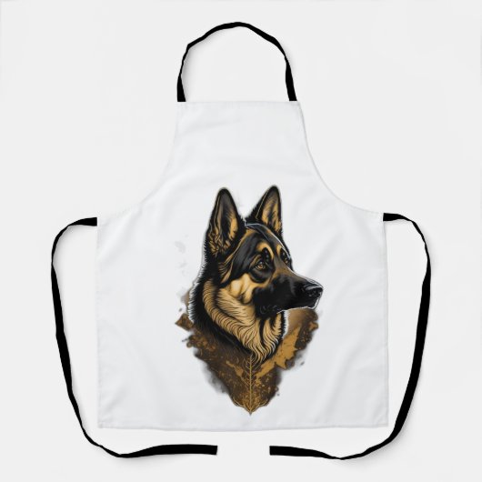 Der Deutsche Schäferhund 004 Schürze (Vorderseite)
