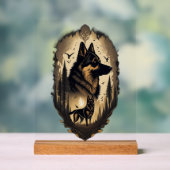 Der Deutsche Schäferhund 005 Acrylschild (Neutral)