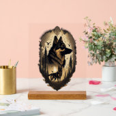 Der Deutsche Schäferhund 005 Acrylschild (Hochzeit)
