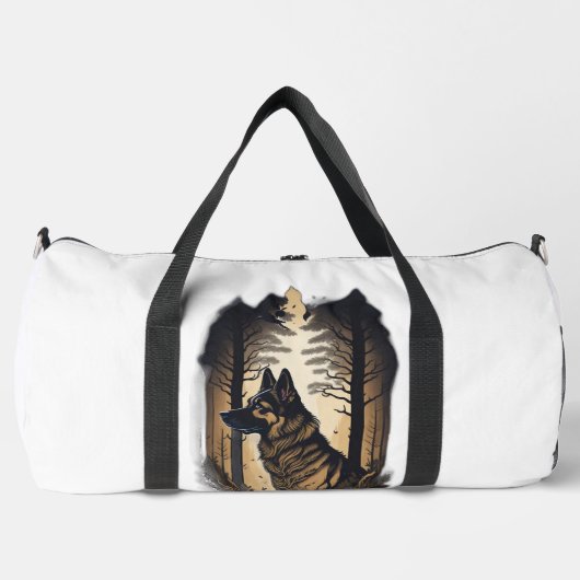 Der Deutsche Schäferhund 006  Duffle Bag (Vorderseite)