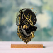Der Deutsche Schäferhund 007 Acrylschild (Neutral)