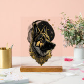 Der Deutsche Schäferhund 007 Acrylschild (Hochzeit)