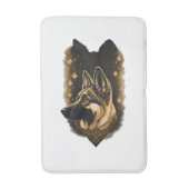 Der Deutsche Schäferhund 011 Badematte (Vorderseite Vertikal)