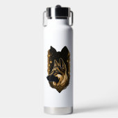 Der Deutsche Schäferhund 011  Trinkflasche (Vorderseite)