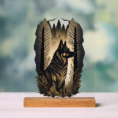 Der Deutsche Schäferhund 013 Acrylschild (Neutral)