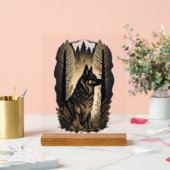Der Deutsche Schäferhund 013 Acrylschild (Hochzeit)