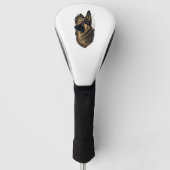 Der deutsche Schäferhund Golf Headcover (Vorderseite)