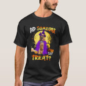 Der deutsche Schäferhund Halloween hat jemand Trea T-Shirt (Vorderseite)