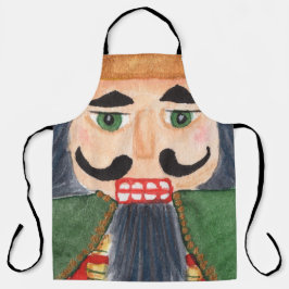 Der deutsche Soldat Nutcracker der traditionellen  Schürze