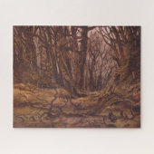 Der deutsche Wald in der Herbstsaison Puzzle (Horizontal)