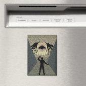 Der Devourer kommt seltsame Horror-Kunst Magnet (In Situ (Geschirrspüler))